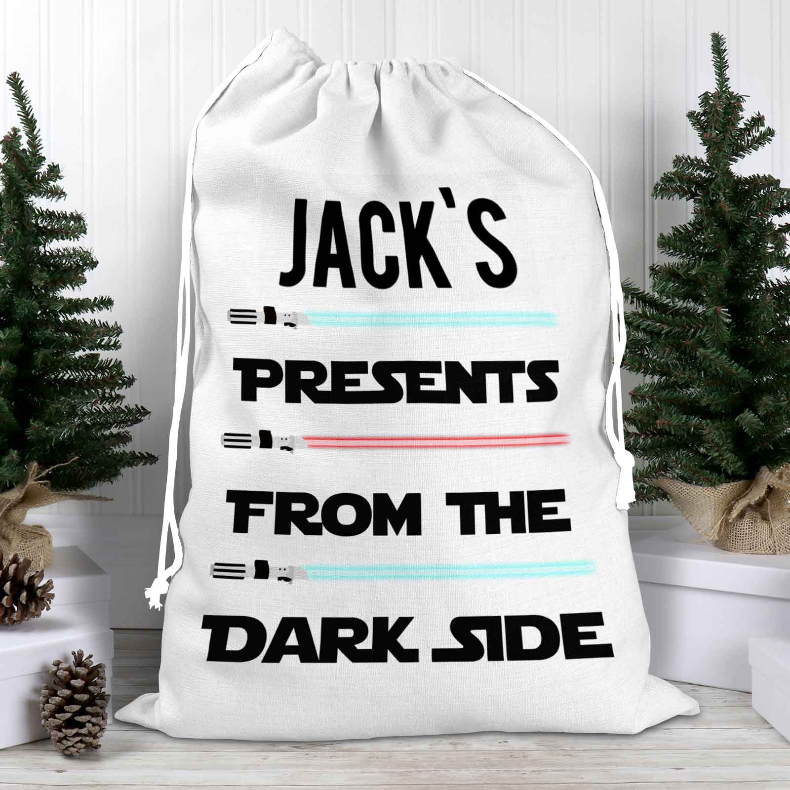 Presents from the Darkside Personalised Santa Sack